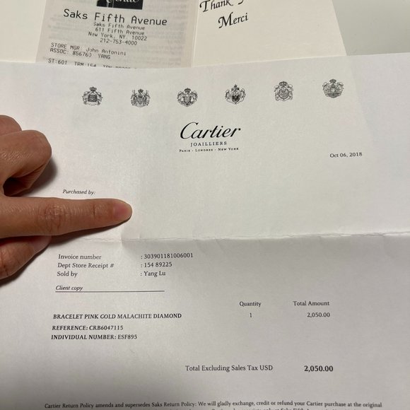 AMULETTE DE CARTIER BRACELET, XS MODEL - Picture 5 of 6